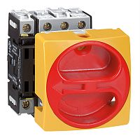 Выключатель-разъединитель - Ø 22 - для скрытого монтажа - 4П - зажим нейтрали слева - 25 A | код 022137 |  Legrand
